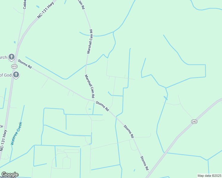 map of restaurants, bars, coffee shops, grocery stores, and more near 219 Gaston Drive in Bladenboro