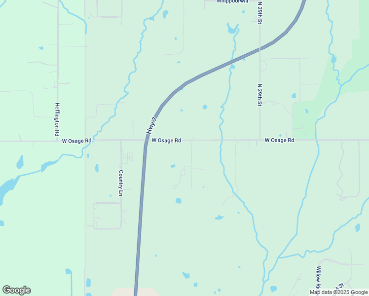 map of restaurants, bars, coffee shops, grocery stores, and more near 3410 West Osage Road in Duncan