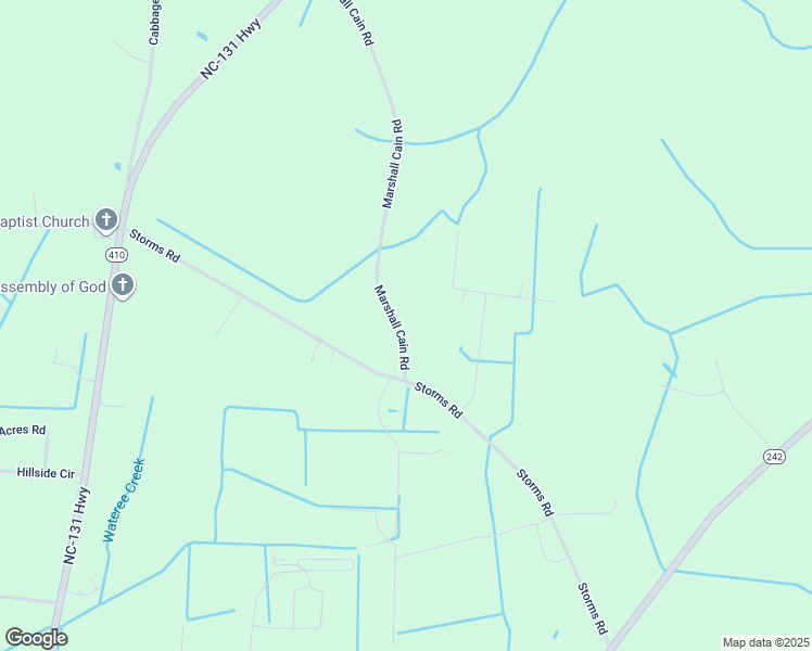 map of restaurants, bars, coffee shops, grocery stores, and more near 112 Marshall Cain Road in Bladenboro