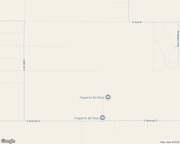 map of restaurants, bars, coffee shops, grocery stores, and more near East Avenue R 8 in Sun Village