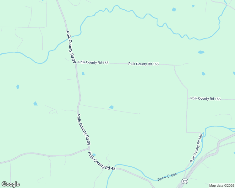 map of restaurants, bars, coffee shops, grocery stores, and more near 165 Valley Ranch Lane in Mena