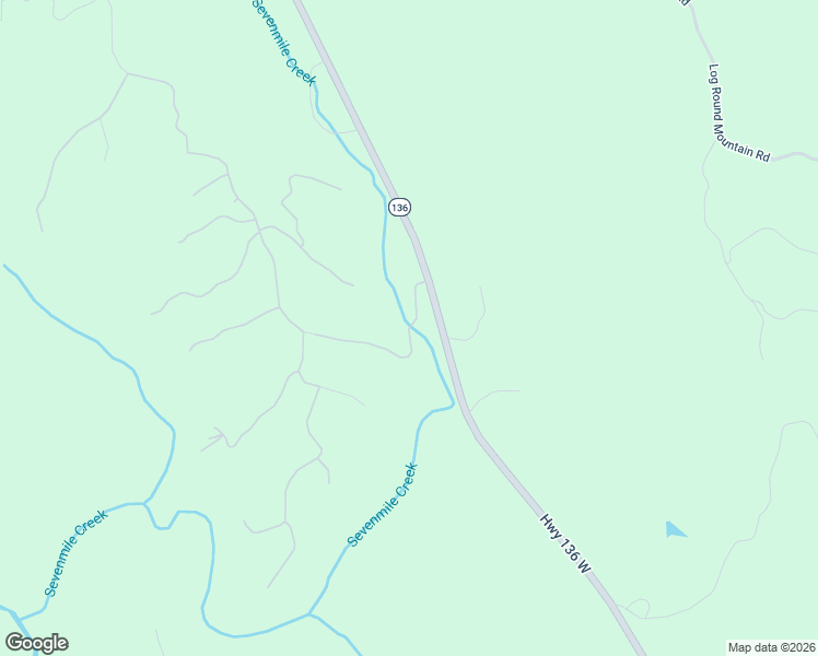 map of restaurants, bars, coffee shops, grocery stores, and more near Milt Priest Road in Talking Rock