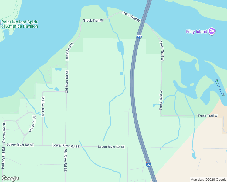 map of restaurants, bars, coffee shops, grocery stores, and more near 2402 Deere Road Southeast in Decatur
