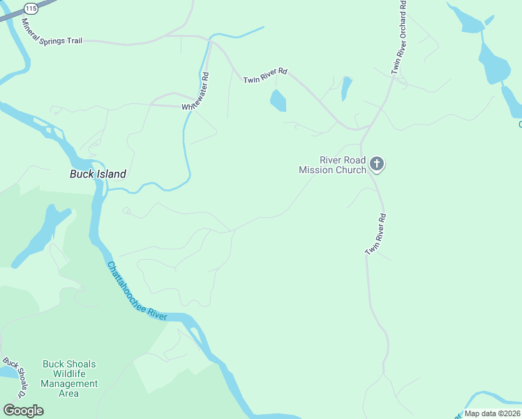 map of restaurants, bars, coffee shops, grocery stores, and more near 327 Ponderosa Drive Southwest in Demorest