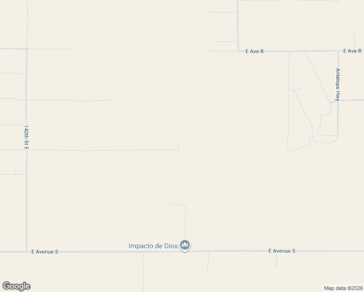 map of restaurants, bars, coffee shops, grocery stores, and more near 14645 East Avenue R 8 in Littlerock
