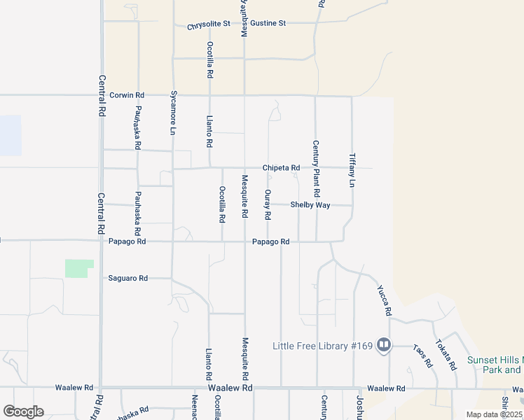 map of restaurants, bars, coffee shops, grocery stores, and more near 16986 Ouray Road in Apple Valley