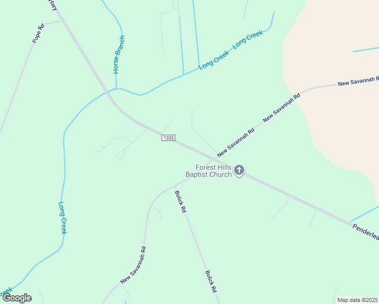 map of restaurants, bars, coffee shops, grocery stores, and more near 2987 Penderlea Highway in Burgaw