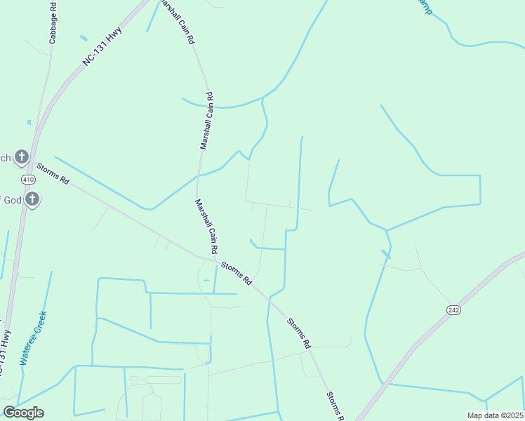 map of restaurants, bars, coffee shops, grocery stores, and more near 303 Gaston Drive in Bladenboro