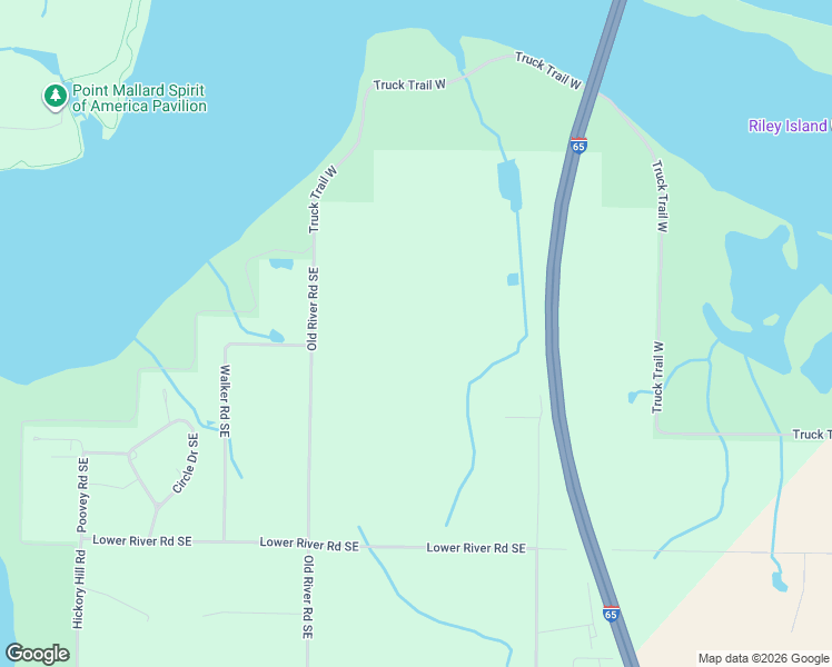 map of restaurants, bars, coffee shops, grocery stores, and more near 2402 Deere Road Southeast in Decatur