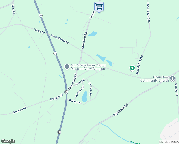 map of restaurants, bars, coffee shops, grocery stores, and more near 105 Eastland Drive in Belton