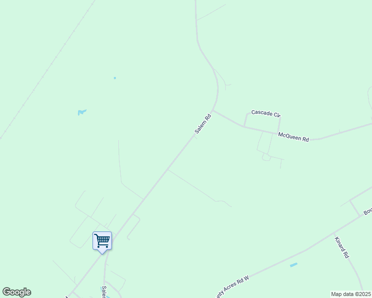 map of restaurants, bars, coffee shops, grocery stores, and more near 1272 Salem Road in Bennettsville