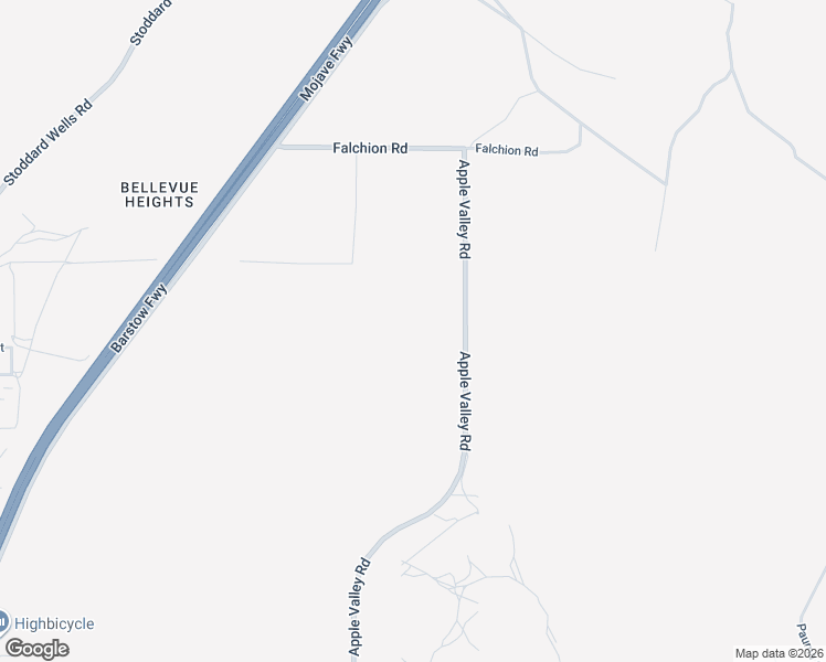 map of restaurants, bars, coffee shops, grocery stores, and more near Apple Valley Road in Apple Valley