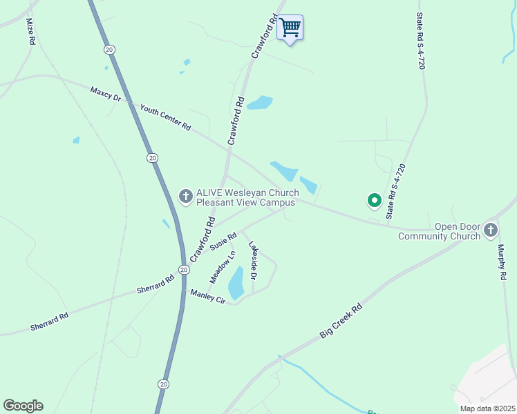 map of restaurants, bars, coffee shops, grocery stores, and more near 105 Eastland Drive in Belton