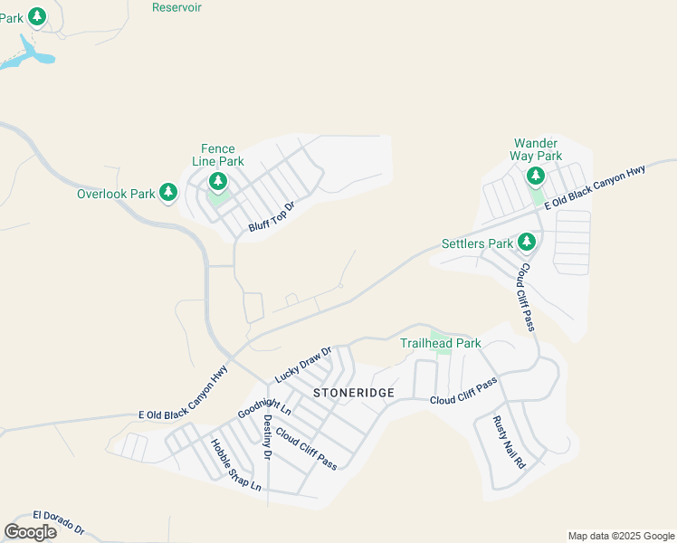 map of restaurants, bars, coffee shops, grocery stores, and more near 7342 East Cozy Camp Drive in Prescott Valley