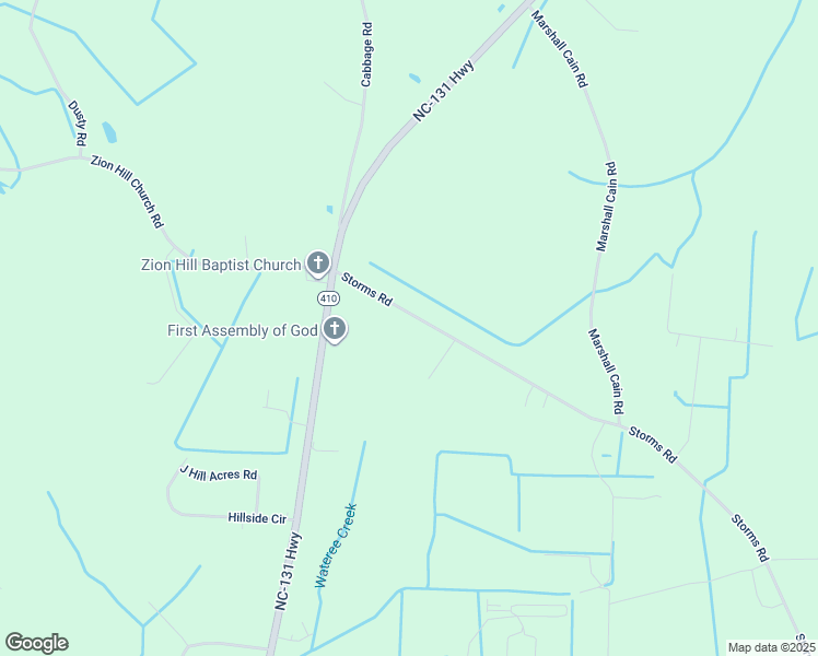 map of restaurants, bars, coffee shops, grocery stores, and more near 1211 Storms Road in Bladenboro