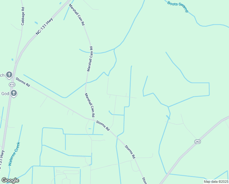 map of restaurants, bars, coffee shops, grocery stores, and more near 300 Gaston Drive in Bladenboro