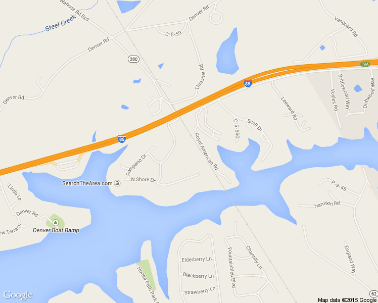 map of restaurants, bars, coffee shops, grocery stores, and more near 2411 Watkins Road Exd in Anderson