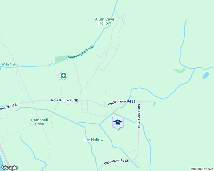 map of restaurants, bars, coffee shops, grocery stores, and more near 525 Hegia Burrow Road Southeast in Huntsville