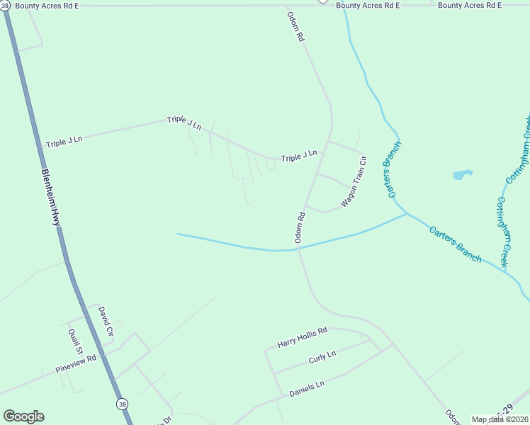 map of restaurants, bars, coffee shops, grocery stores, and more near 258 Triple J Lane in Bennettsville
