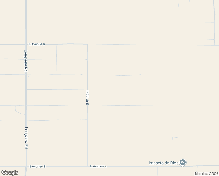 map of restaurants, bars, coffee shops, grocery stores, and more near 14300 East Avenue R 6 in Littlerock