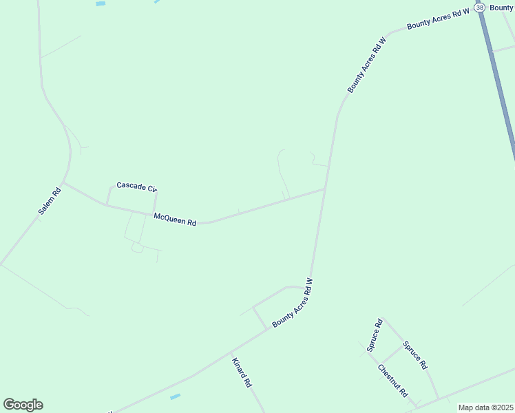 map of restaurants, bars, coffee shops, grocery stores, and more near 363 McQueen Road in Bennettsville