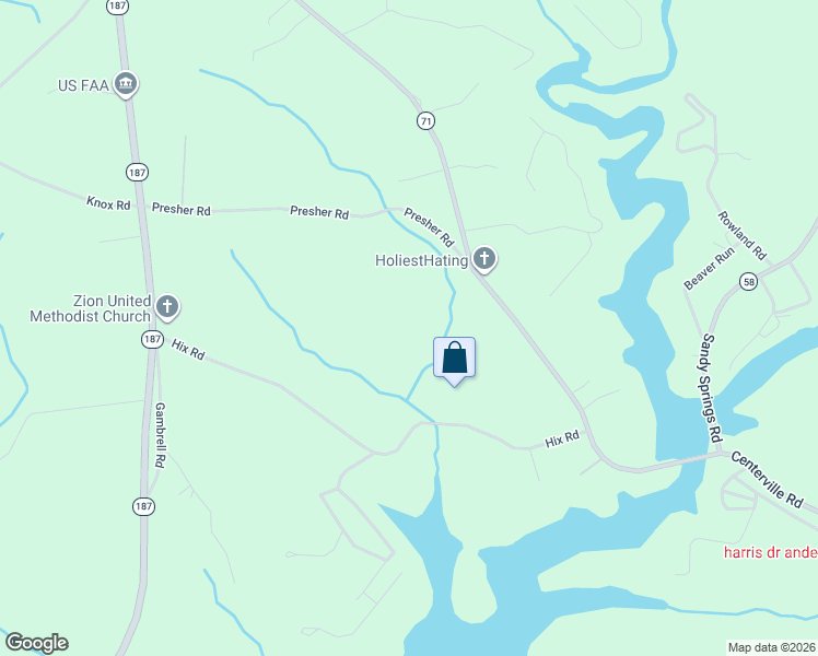 map of restaurants, bars, coffee shops, grocery stores, and more near 3345 Centerville Road in Anderson