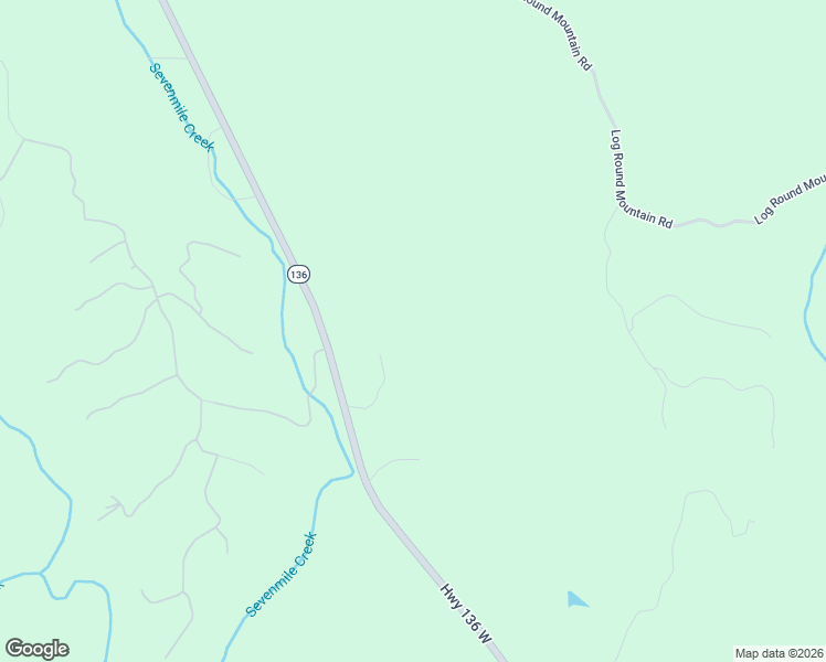 map of restaurants, bars, coffee shops, grocery stores, and more near 136 West Avenue in East Ellijay