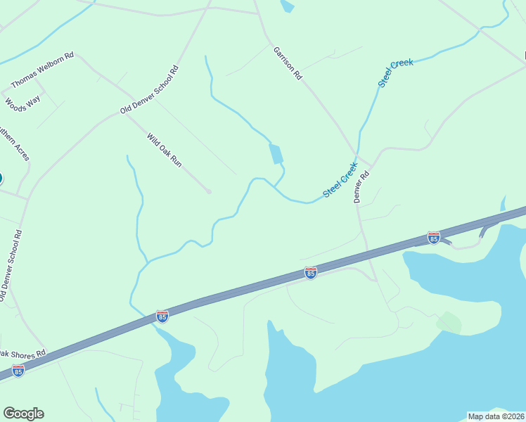 map of restaurants, bars, coffee shops, grocery stores, and more near 137 Creekwalk Drive in Anderson