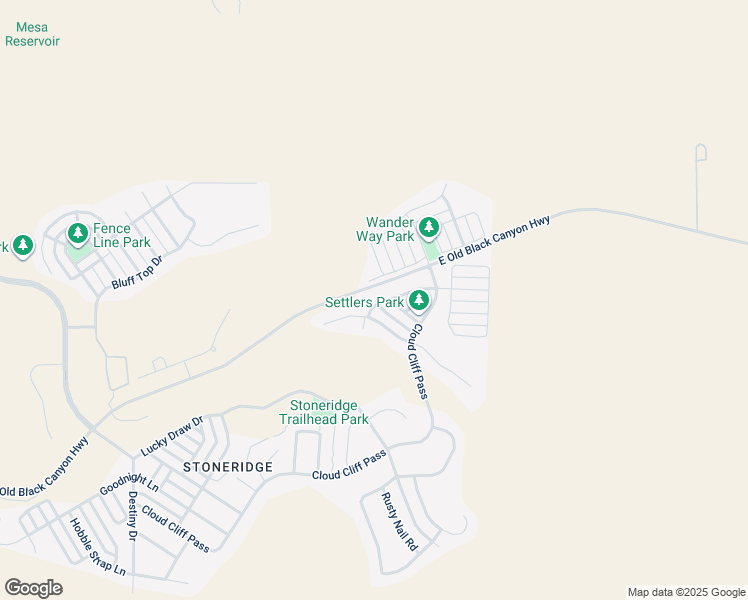 map of restaurants, bars, coffee shops, grocery stores, and more near 7696 Knots Pass in Prescott Valley