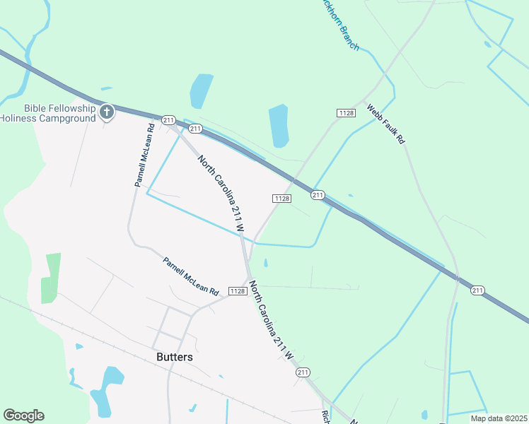 map of restaurants, bars, coffee shops, grocery stores, and more near 1330 Berry Lewis Road in Butters