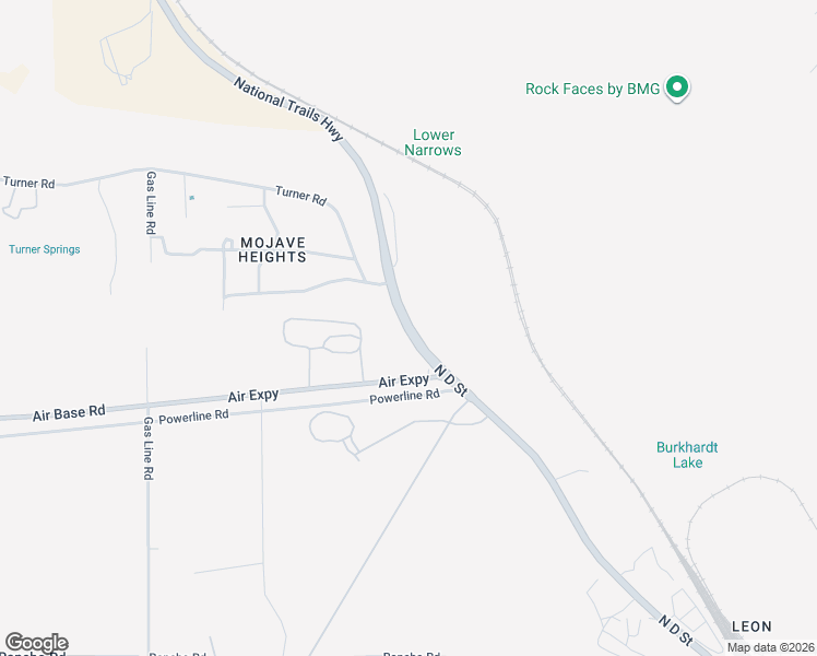 map of restaurants, bars, coffee shops, grocery stores, and more near 21740 North D Street in Victorville