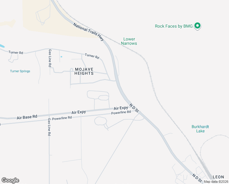 map of restaurants, bars, coffee shops, grocery stores, and more near 17496 Turner Road in Victorville