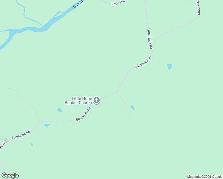 map of restaurants, bars, coffee shops, grocery stores, and more near 2936 Southside Road in Oden