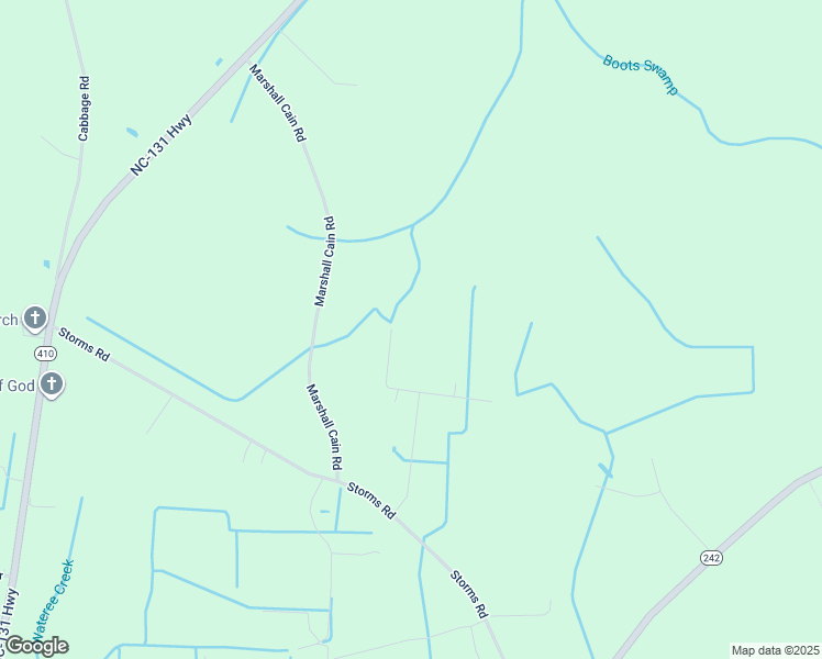 map of restaurants, bars, coffee shops, grocery stores, and more near 538 Gaston Drive in Bladenboro