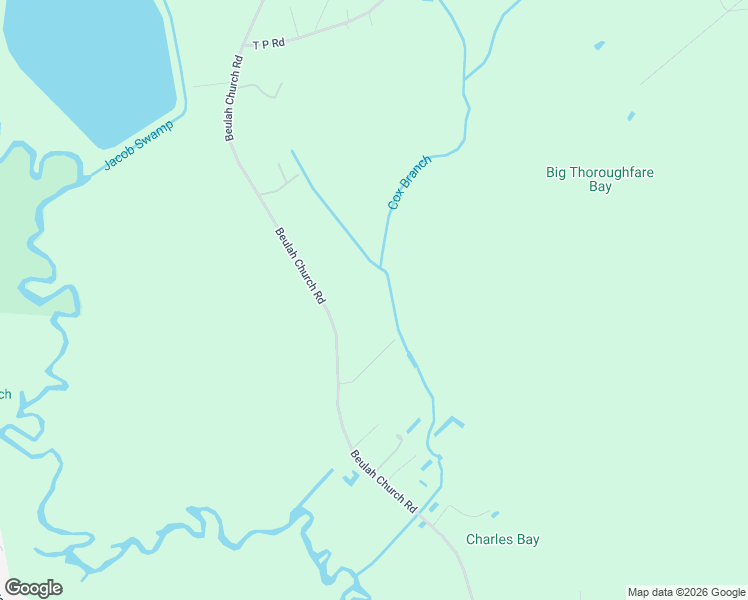 map of restaurants, bars, coffee shops, grocery stores, and more near 1758 Beulah Church Road in Lumberton