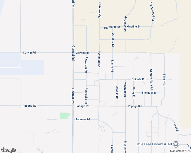 map of restaurants, bars, coffee shops, grocery stores, and more near 22677 Dexter Lane in Apple Valley