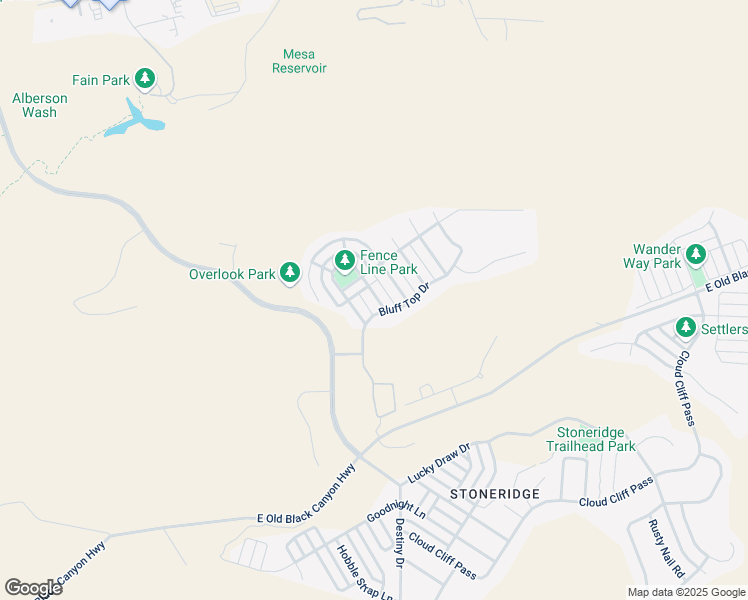 map of restaurants, bars, coffee shops, grocery stores, and more near 1817 Fence Line Drive in Prescott Valley