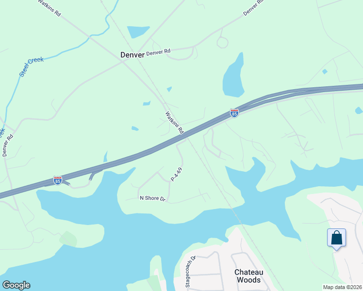 map of restaurants, bars, coffee shops, grocery stores, and more near 2401 Watkins Road Exd in Anderson