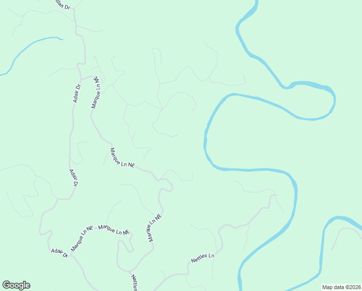 map of restaurants, bars, coffee shops, grocery stores, and more near 565 Jester Court North East in Ranger