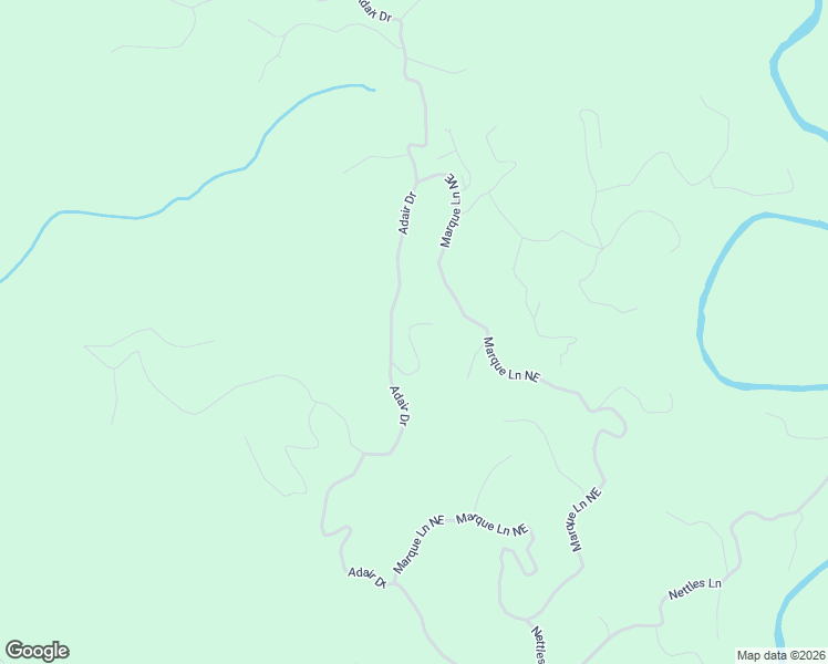 map of restaurants, bars, coffee shops, grocery stores, and more near 278 Adair Drive in Ranger