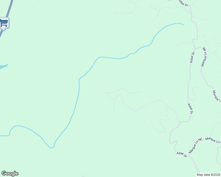 map of restaurants, bars, coffee shops, grocery stores, and more near 702 Railey Ridge in Ranger