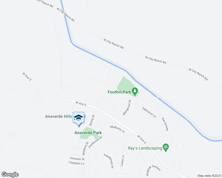 map of restaurants, bars, coffee shops, grocery stores, and more near 2743 Senna Lane in Palmdale