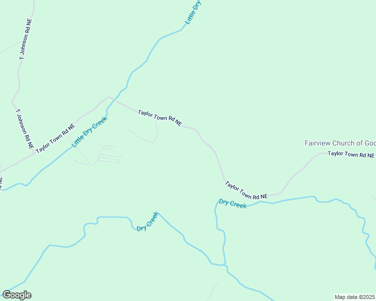map of restaurants, bars, coffee shops, grocery stores, and more near 2363 Taylor Town Road Northeast in Ranger