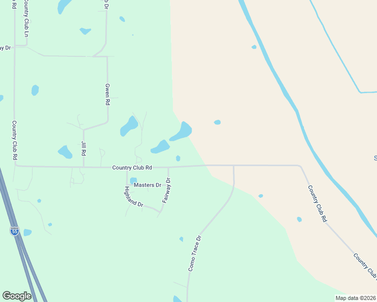 map of restaurants, bars, coffee shops, grocery stores, and more near 3233 Country Club Road in Senatobia