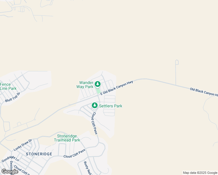 map of restaurants, bars, coffee shops, grocery stores, and more near 1864 North Thimble Lane in Prescott Valley