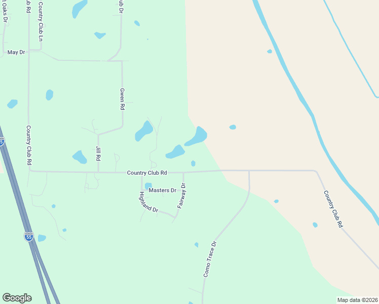 map of restaurants, bars, coffee shops, grocery stores, and more near 3233 Country Club Road in Senatobia