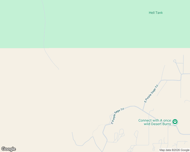 map of restaurants, bars, coffee shops, grocery stores, and more near East Purple Sage Trail in Yavapai County