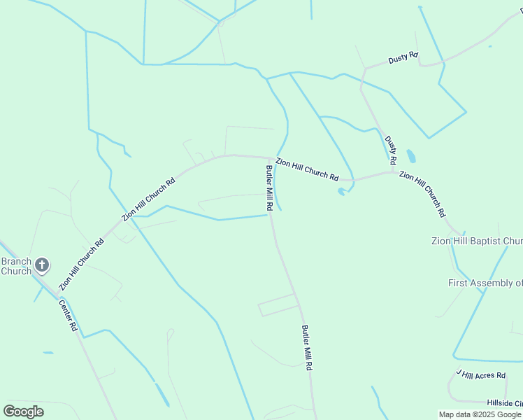 map of restaurants, bars, coffee shops, grocery stores, and more near 2511 Butler Mill Road in Bladenboro