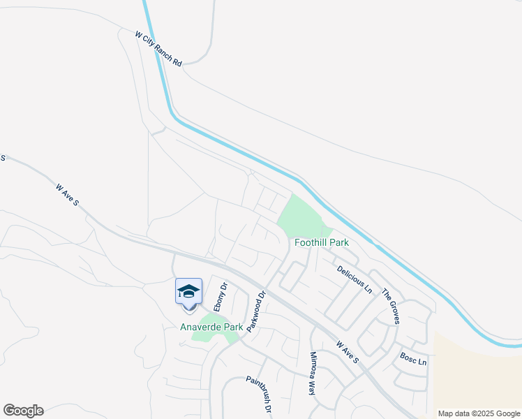map of restaurants, bars, coffee shops, grocery stores, and more near 37833 Magnolia Lane in Palmdale