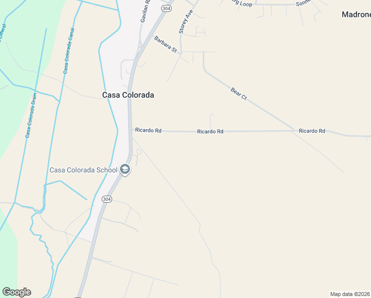 map of restaurants, bars, coffee shops, grocery stores, and more near 20 Ricardo Road in Belen